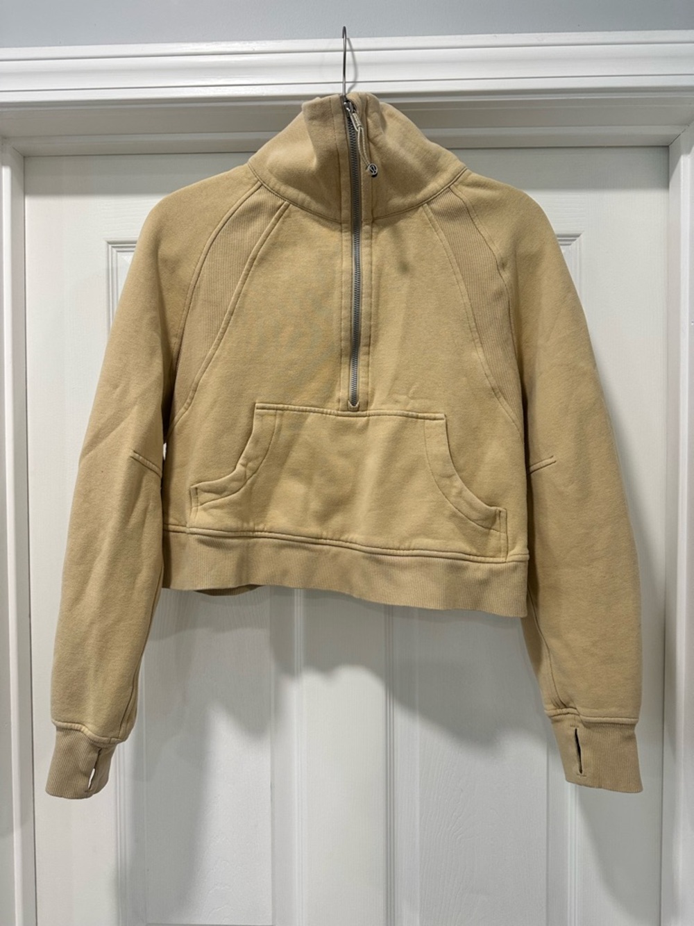 Lululemon Cropped Half-Zip Scuba Sweatshirt